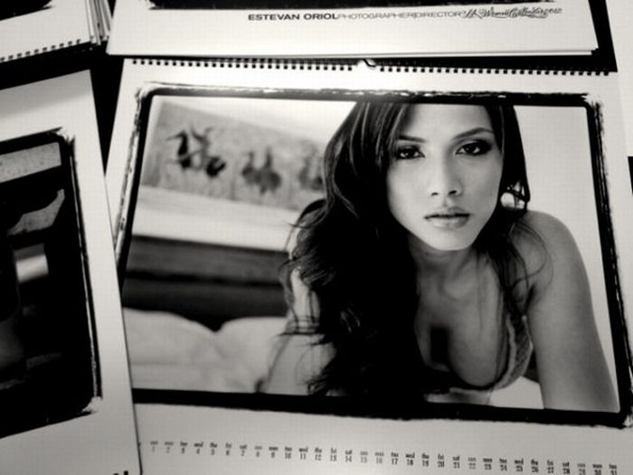 Эротические календари 2012 года (107 фото)