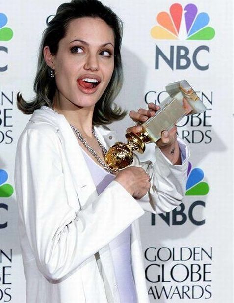 Смешные фотографии Анджелины Джоли (79 фото)