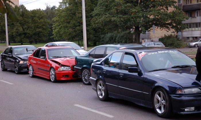 Встреча любителей BMW в Риге (5 фото)