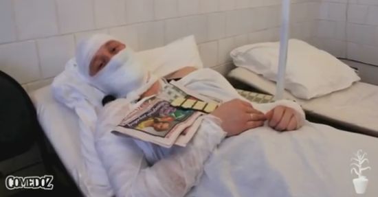 Приключения наркомана Павлика в больнице (видео)