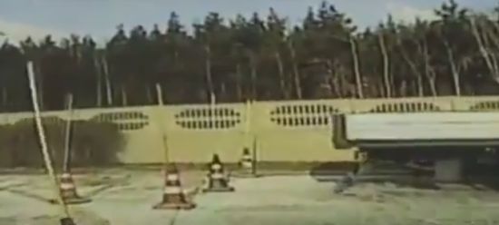 Как польская бабулька на права сдавала (видео)
