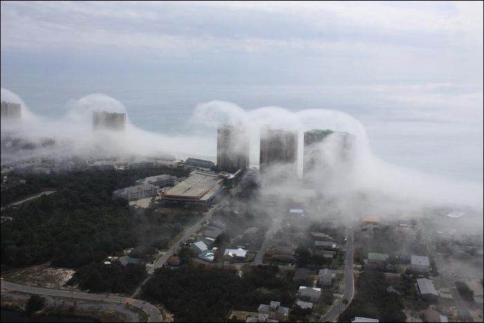 Ветер на побережье Флориды (5 фото)