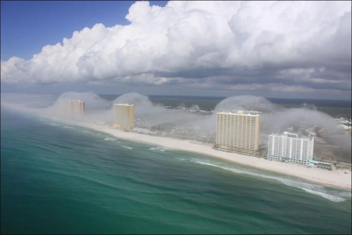 Ветер на побережье Флориды (5 фото)