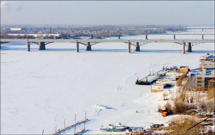 Высотные фотографии Новосибирска (36 фото)