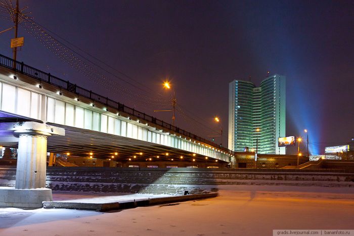 Москва-река зимой (30 фото)
