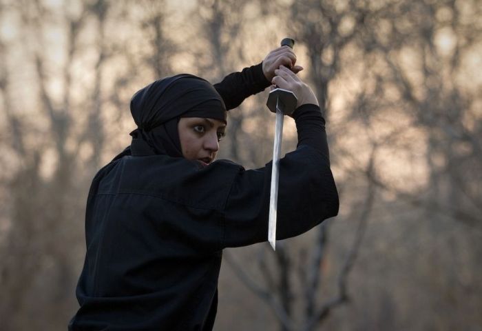 Женщины-ниндзя в Иране (15 фото)