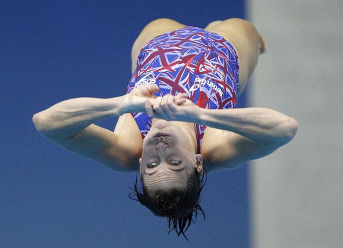 Лица спортсменов на кубке мира по прыжкам в воду (21 фото)