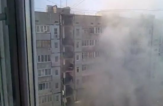 Взрыв жилого дома в Астрахани (3 видео)