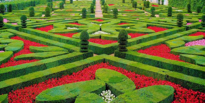 Романтические сады Франции (40 фото)