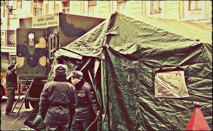Войска МВД РФ на улицах Москвы (21 фото + видео)