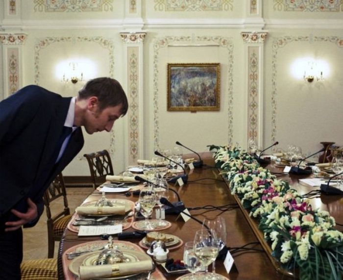 Ужин с Путиным (12 фото)