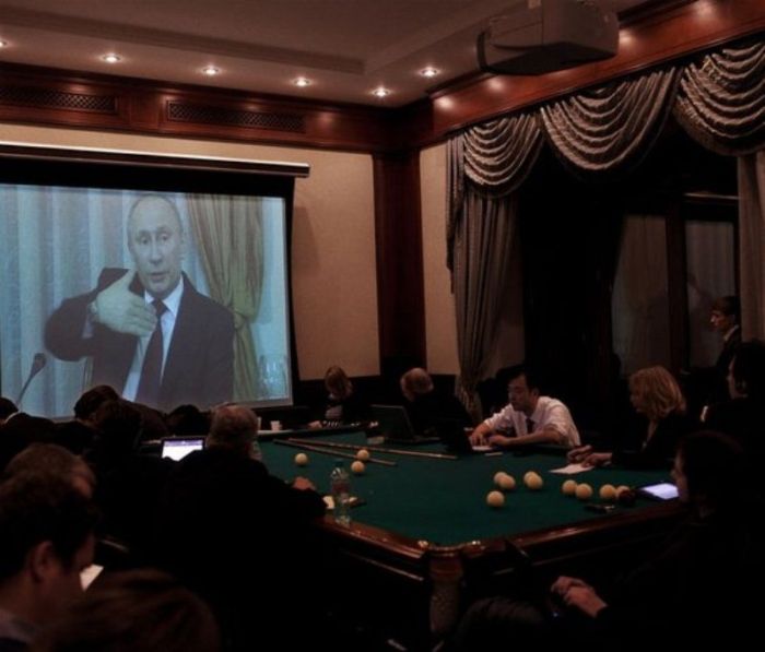 Ужин с Путиным (12 фото)