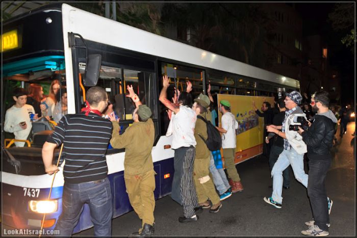 Парад зомби в Тель-Авиве (107 фото)