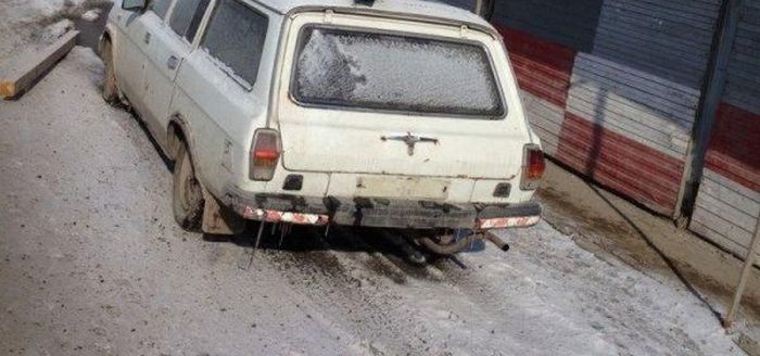 Волга и осиновый кол (3 фото)