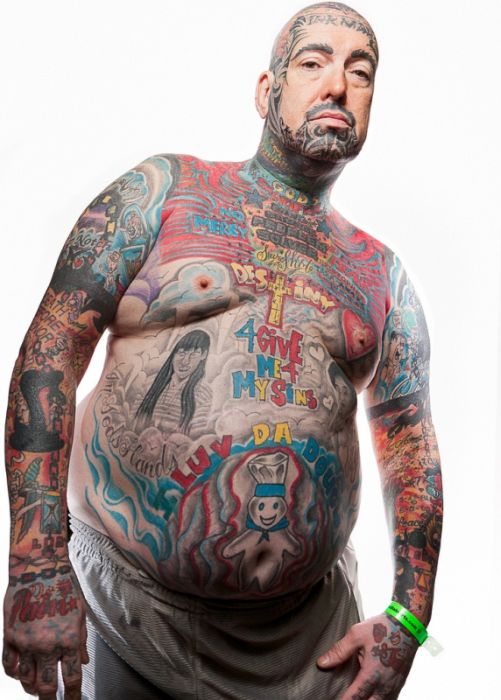 Татуировки с фестиваля в Филадельфии (20 фото)