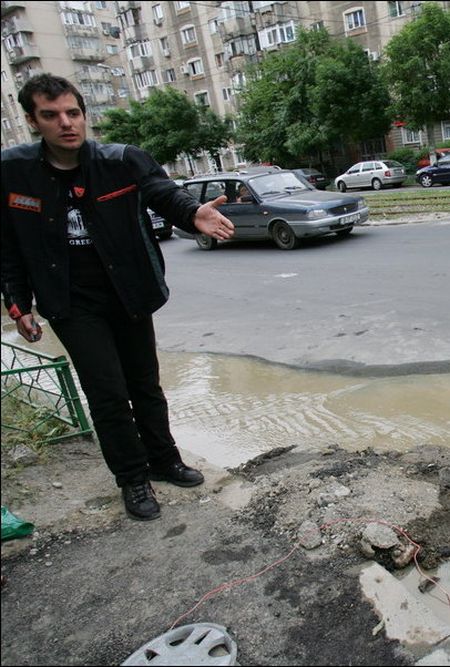 Неудача на мопеде (6 фото)
