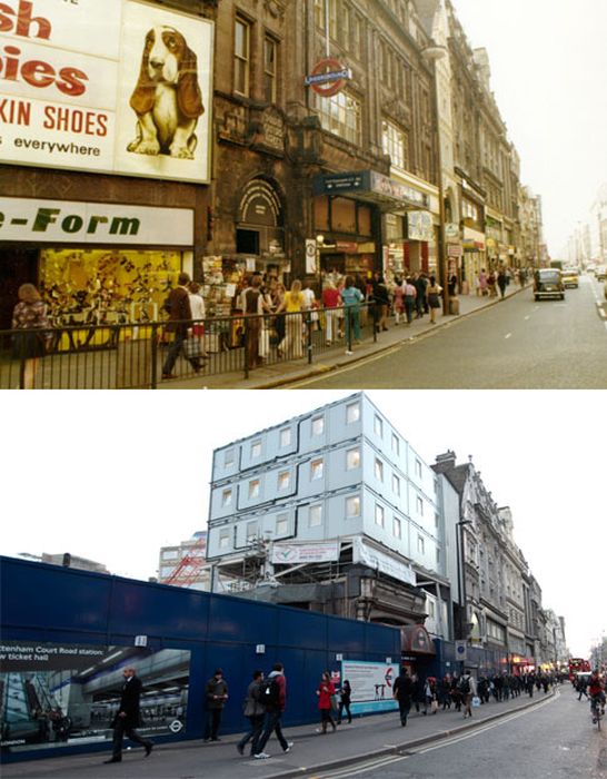 Лондонские улицы спустя время (13 фото)