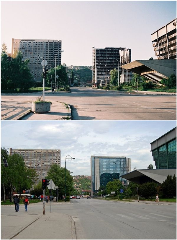 Сараево 15 лет спустя (15 фото)