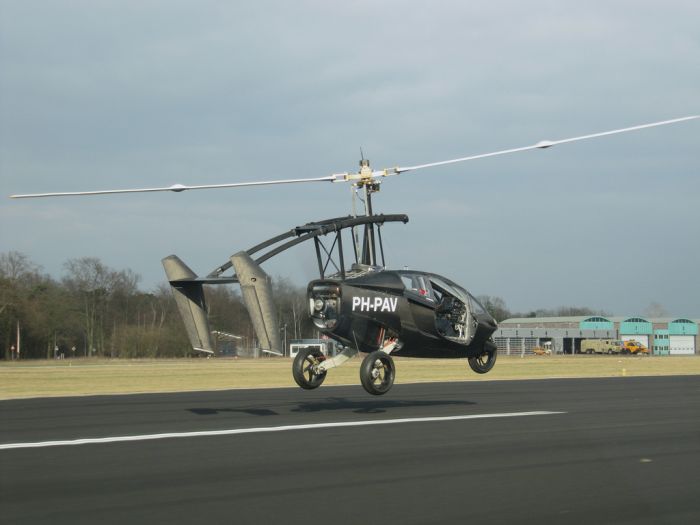 Автомобиль-вертолет из Нидерландов (52 фото)