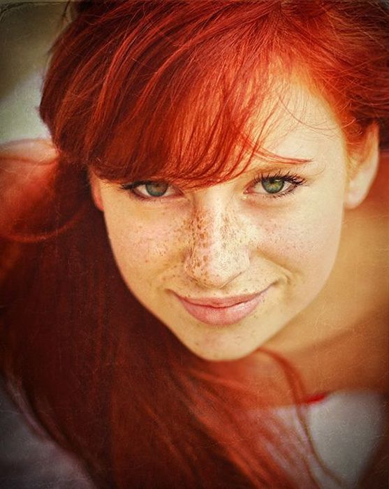Красивые рыжеволосые девушки (60 фото)