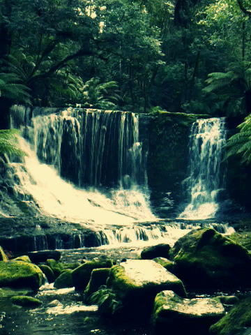 Живые картинки. Потрясающие гиф. Живые водопады живой водой. Живые фотографии. Animated photo