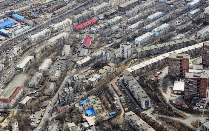 Владивосток с высоты птичьего полета (80 фото)