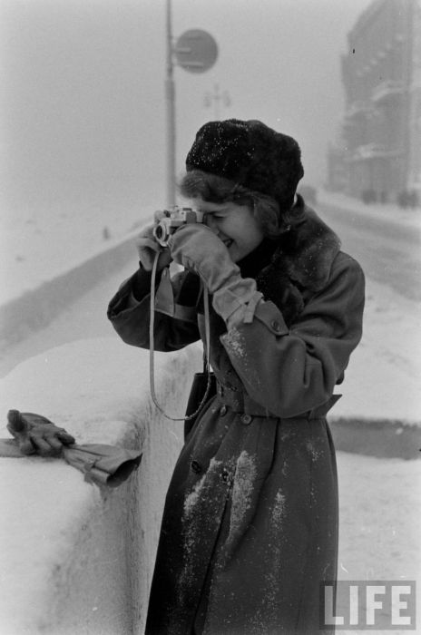 Американцы в Ленинграде 50-х годов (45 фото)