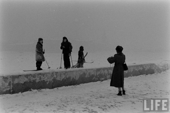 Американцы в Ленинграде 50-х годов (45 фото)