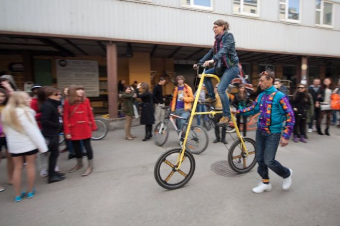 Выставка необычных велосипедов в Санкт-Петердбурге (36 фото)