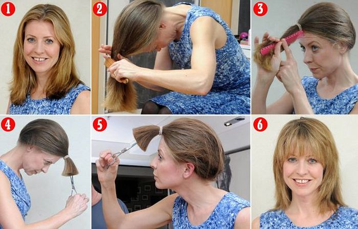 Стрижка волос дома: Как подстричь свои длинные волосы