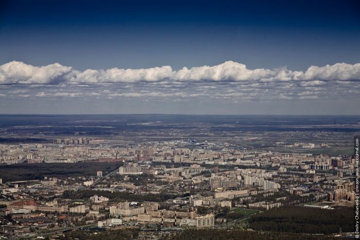 Санкт-Петербург с высоты птичьего полета (46 фото)