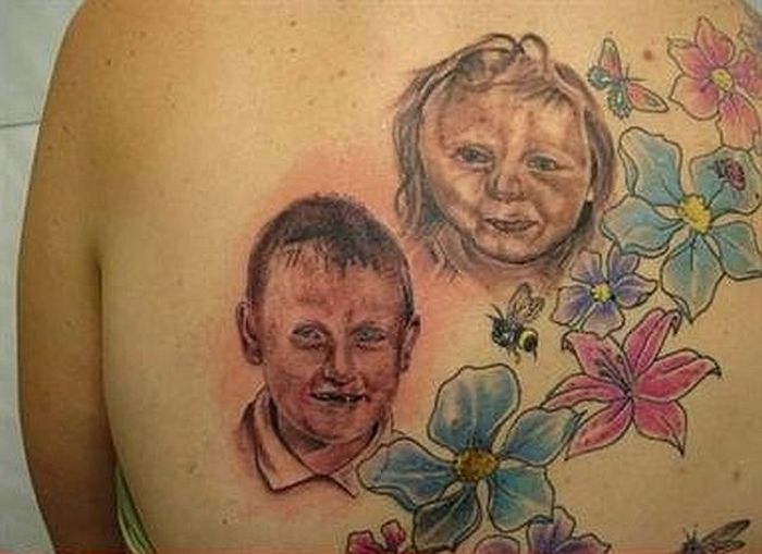 Ужасные татуировки (38 фото)