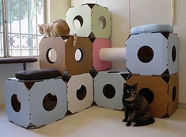 Креативная мебель для котов (33 фото)