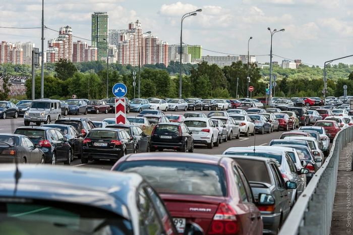 Проблемы парковки в Москве (59 фото)