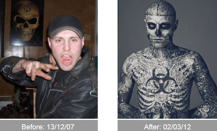 До и после трансформации (40 фото)
