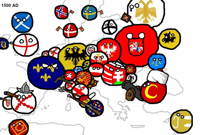 Европейские конфликты за 2000 лет в классных комиксах (16 картинок)