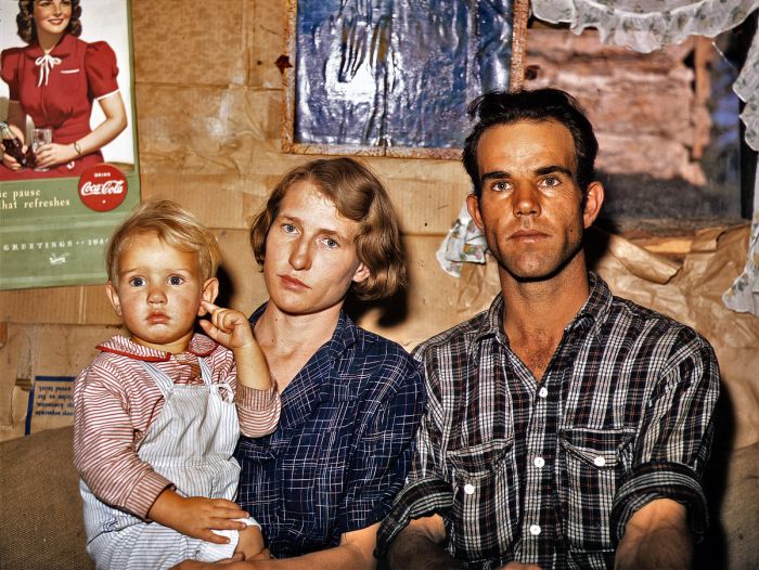 Цветные фотографии Америки 40х годов (100 фото)