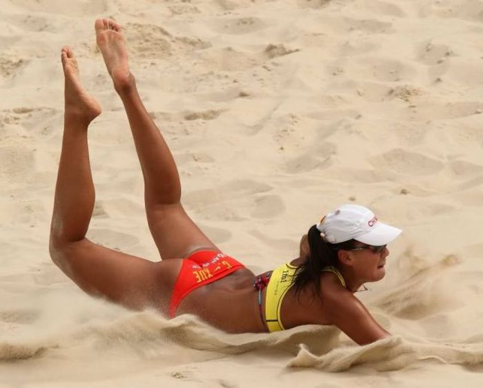 Люблю женский пляжный волейбол (25 фото)
