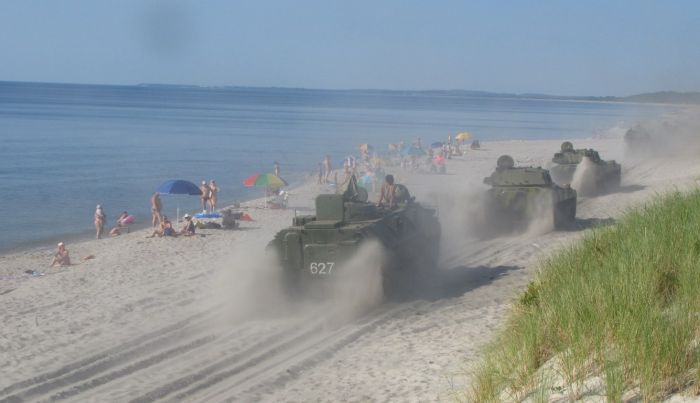 Пляж в Калининградской области (6 фото)