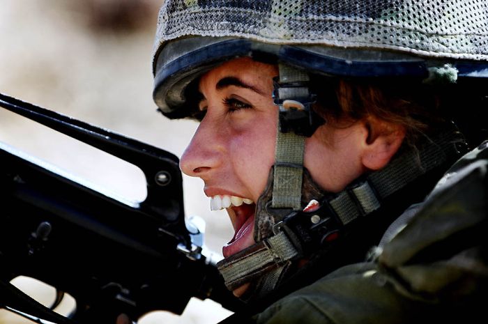 Девушки армии Израиля (29 фото)