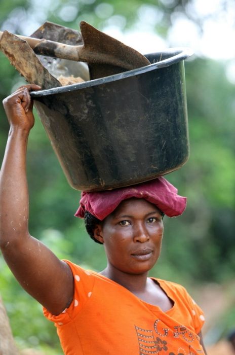 Как добывают золото в Гане (34 фото)