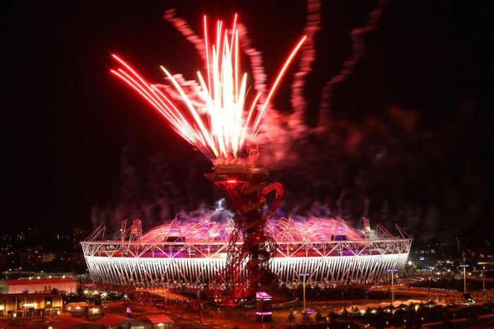 Официальное закрытие Олимпийских Игр 2012 в Лондоне (95 фото)