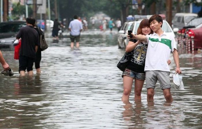 Наводнение - не повод для расстройства (67 фото)