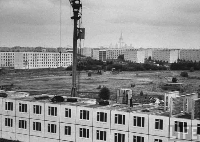 Американский взгляд на застройку Москвы "хрущевками" (23 фото)