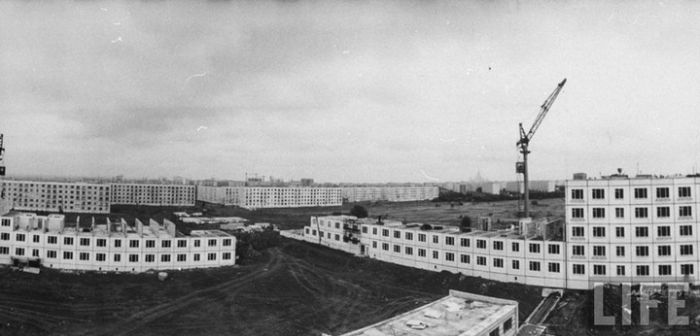 Американский взгляд на застройку Москвы "хрущевками" (23 фото)