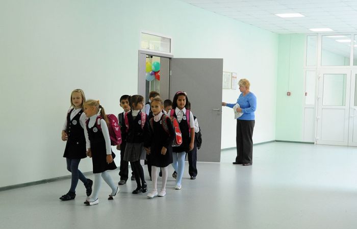 Современная школа в Подмосковье (39 фото)