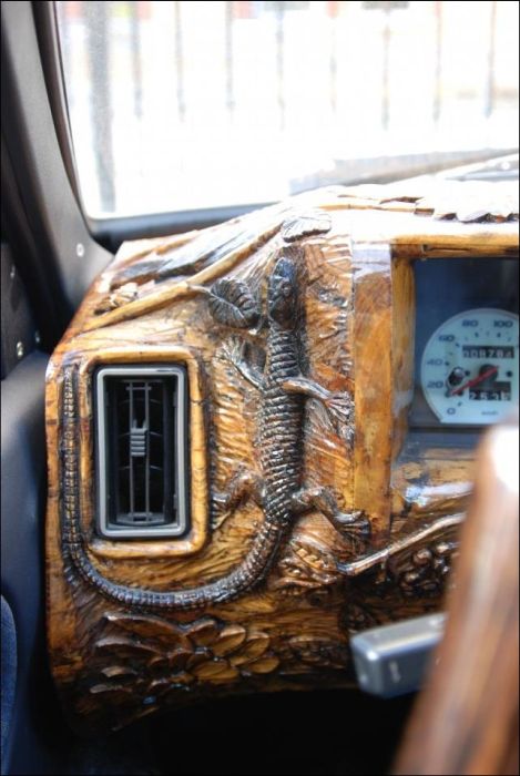 Деревянный тюнинг салона авто своими руками (10 фото)