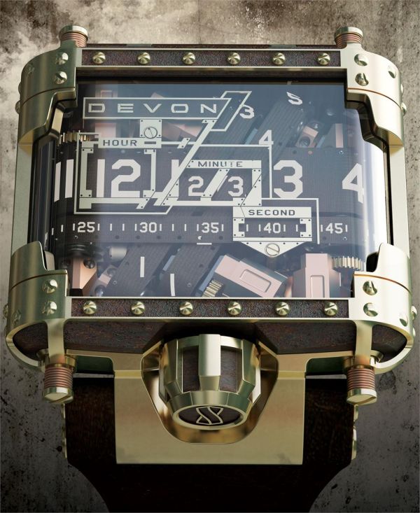 Крутые стимпанк часы стоимостью в 13 500 долларов (10 фото)