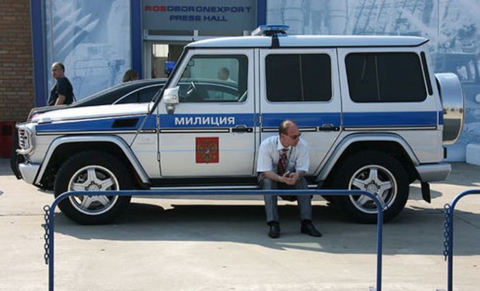 Автомобили российской полиции (19 фото)