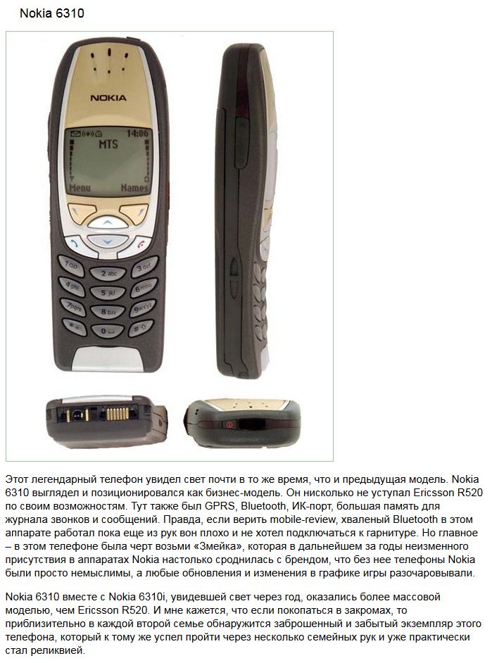 ТОП-10 мобильных телефонов из прошлого, которые удивили мир (10 фото)
